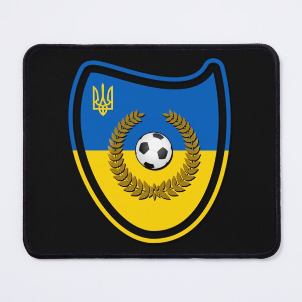 Item preview, soccer fan crest - Ukraine designed and sold by LinaPadbe.