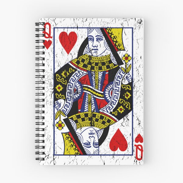 Item preview, Queen of Hearts Playing Card designed and sold by HortenseSchneid.