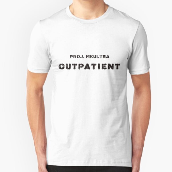 MKULTRA Project Outpatient T-Shirt Slim Fit T-Shirt
