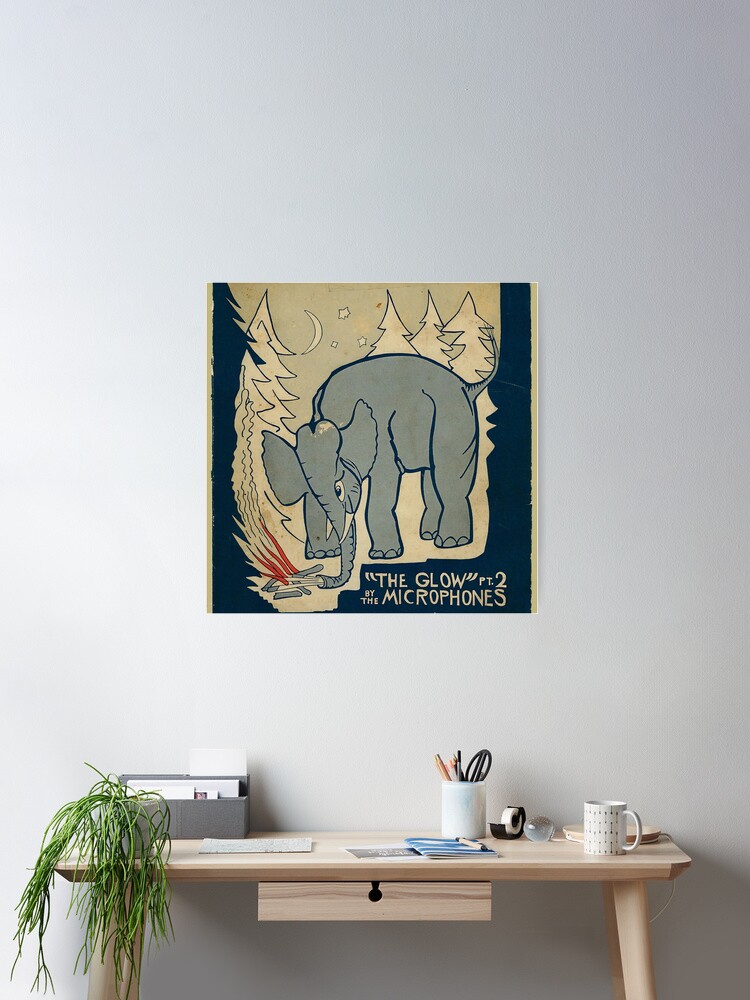 "the microphones the glow pt 2" Poster for Sale by kidmolasses Redbubble