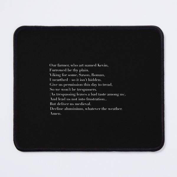 Item preview, DETECTORISTS _Our Farmer_ prayer poemChristmas Special designed and sold by ColemanDesignn.
