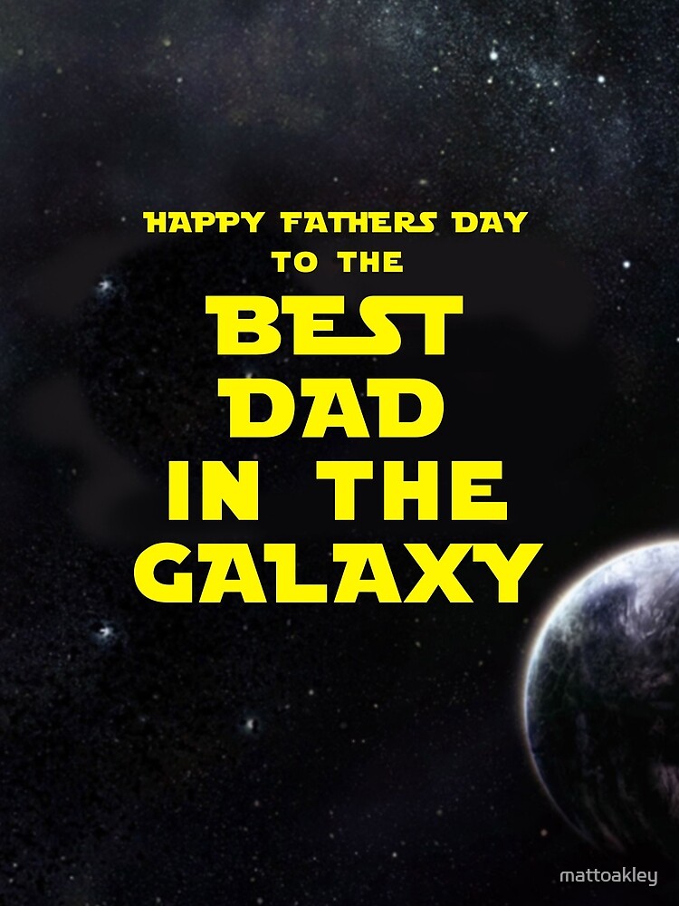 Greatest Papa in the Galaxy Funny Fathers Day Gift Idea Present