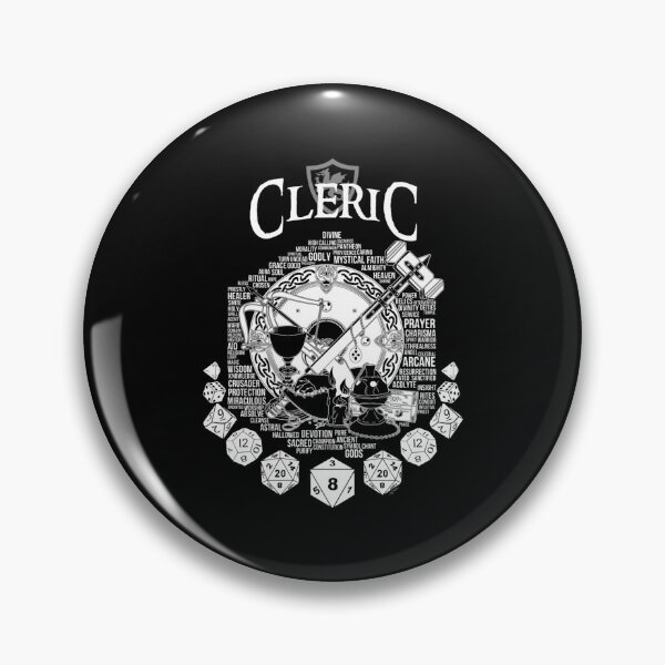 Item preview, RPG Class Series Cleric White Version designed and sold by HortenseSchneid.