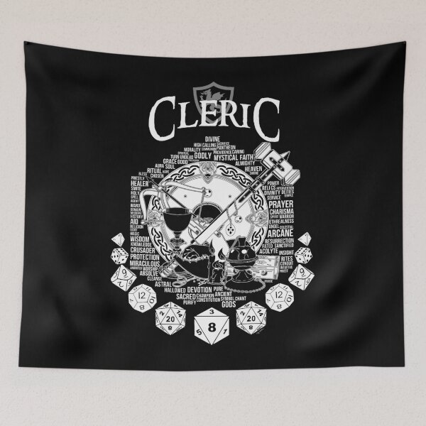 Item preview, RPG Class Series Cleric White Version designed and sold by HortenseSchneid.