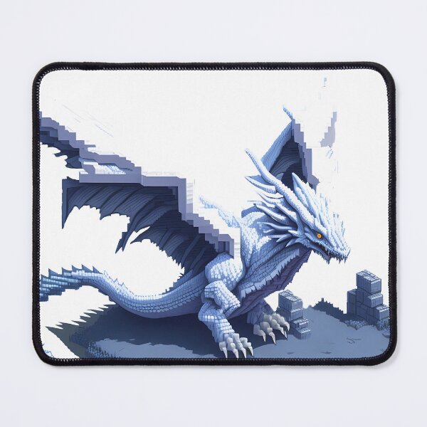 Item preview, Ice Dragon Pixel Art designed and sold by Pannyyy.