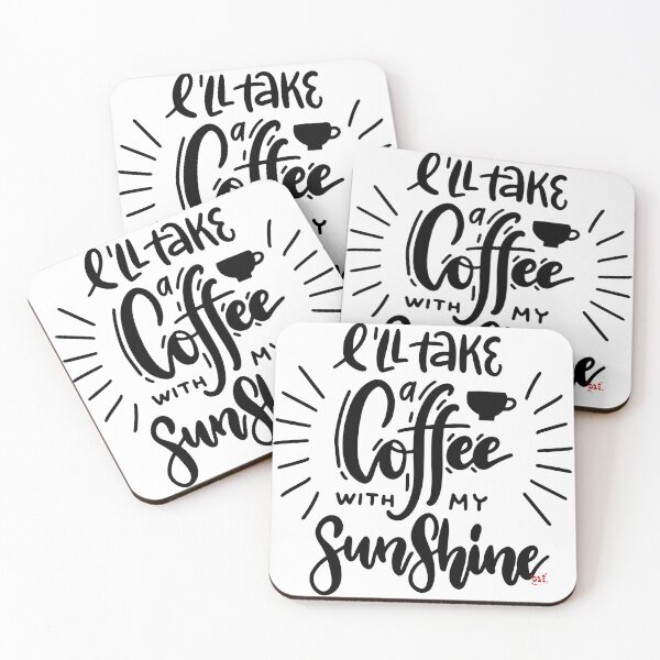 Item preview, I'll take a Coffee with my Sunshine / RoYuMi designed and sold by royumi.