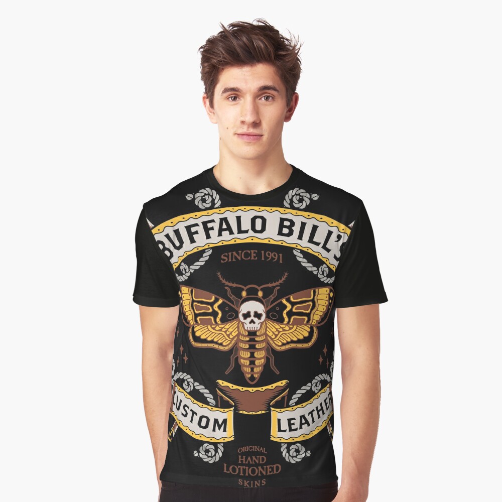 charlesricard Buffalo Bill's Custom Leather T-Shirt