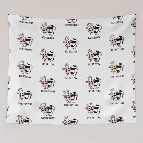 Item preview, Holy Holey Cow Funny Animal Puns   designed and sold by punnybone.
