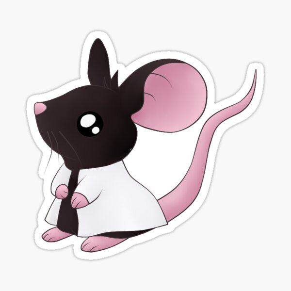 Lab Ratz Experiment 2 - Cartoon Rat - Sticker