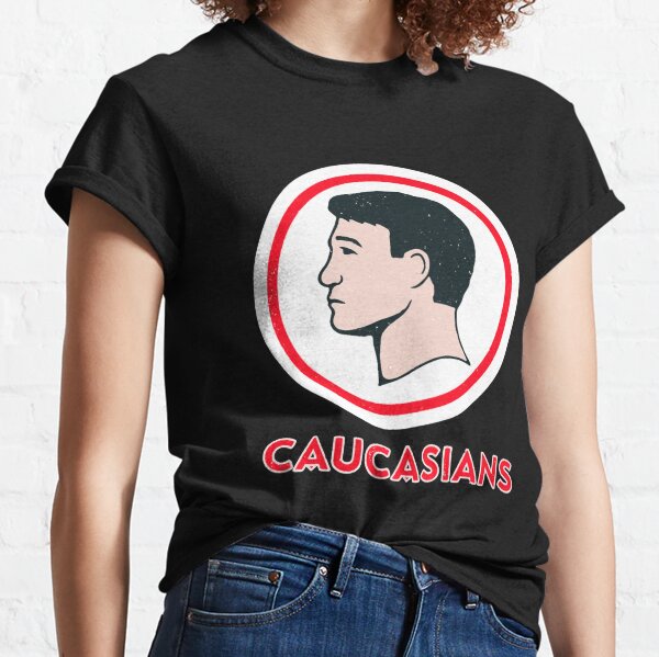 : Caucasian T-Shirt Caucasians Pride Vintage Funny Shirt :  Clothing, Shoes & Jewelry