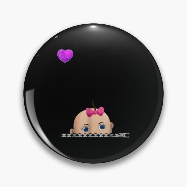 Item preview, Cute Women_s Caucasian Peeking Baby Gift designed and sold by baldera-sherida.