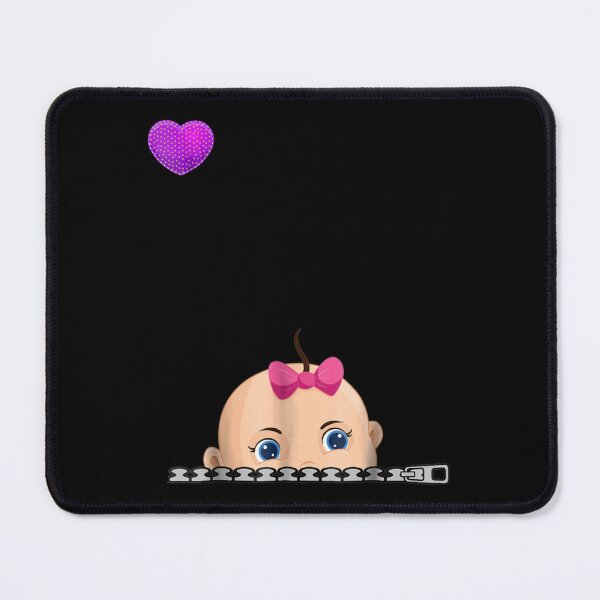 Item preview, Cute Women_s Caucasian Peeking Baby Gift designed and sold by baldera-sherida.
