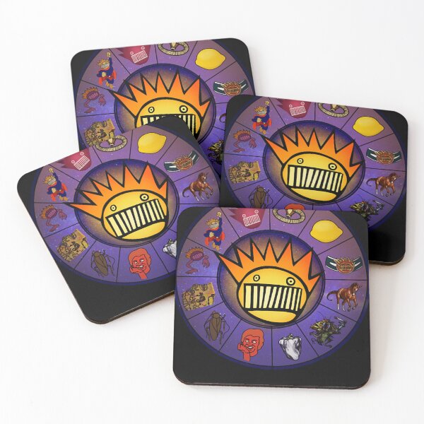 Item preview, Boognish Rising 2.0 Horoscope Birth Chart for Ween designed and sold by WilfredoKuvalis.