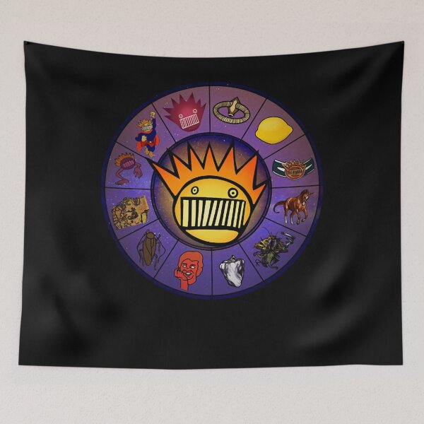Item preview, Boognish Rising 2.0 Horoscope Birth Chart for Ween designed and sold by WilfredoKuvalis.