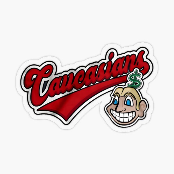 caucasians Sticker for Sale by Slayzer777