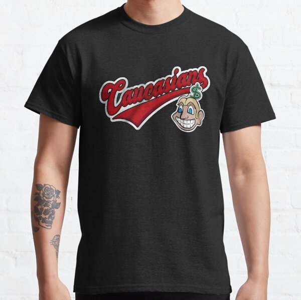 Copy of Cleveland Caucasians baseball Funny Bomani Jones Political Humor |  Essential T-Shirt