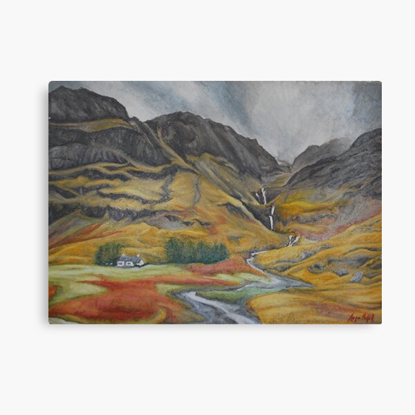 Dreach Scottish Landscapes 2 Canvas Print