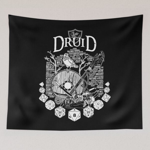 Item preview, RPG Class Series Druid White Version designed and sold by LouisPerrier.
