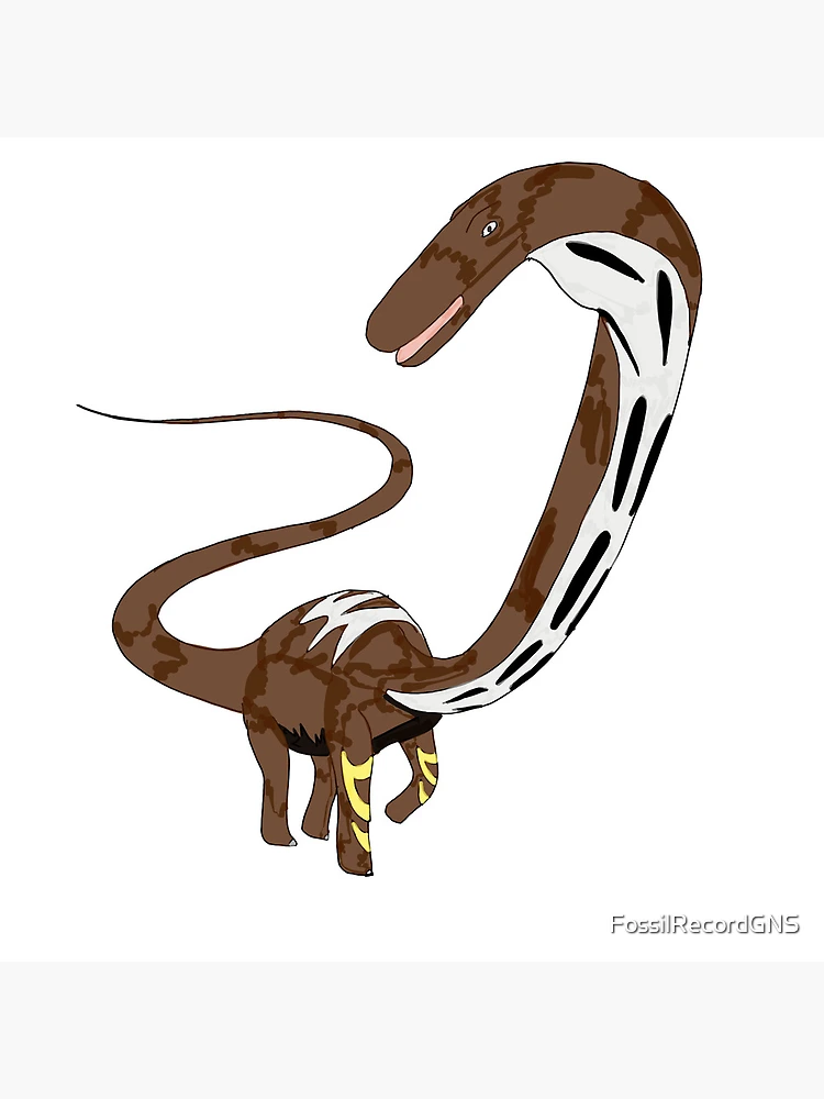 Thumbnail 4 of 4, Clock, Dynamic Diplodocus designed and sold by FossilRecordGNS.