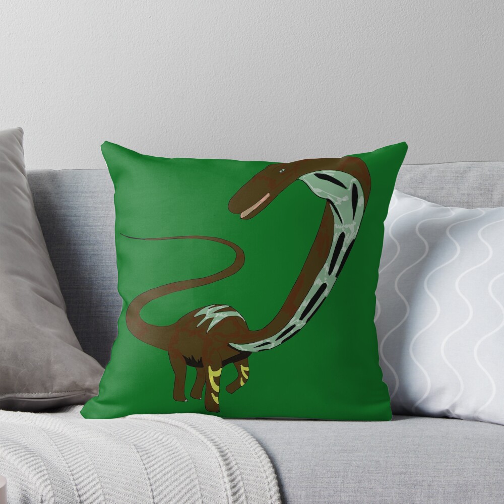 Item preview, Throw Pillow designed and sold by FossilRecordGNS.