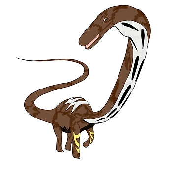 Artwork thumbnail, Dynamic Diplodocus by FossilRecordGNS