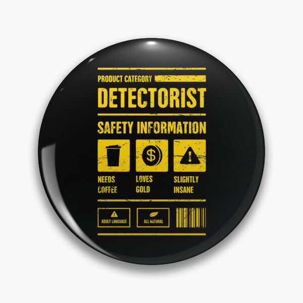 Item preview, Detectorist Safety InfoMetal Detector       designed and sold by ColemanDesignn.