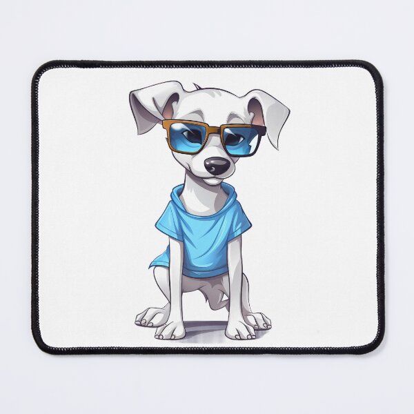 Item preview, Kawaii Canine Coolness: Whippet with Sunglasses designed and sold by aiartbay.
