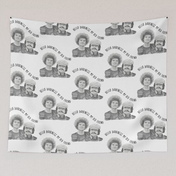 Item preview, Nemesis Detectorists - Hello Darkness My Old Friend designed and sold by ColemanDesignn.