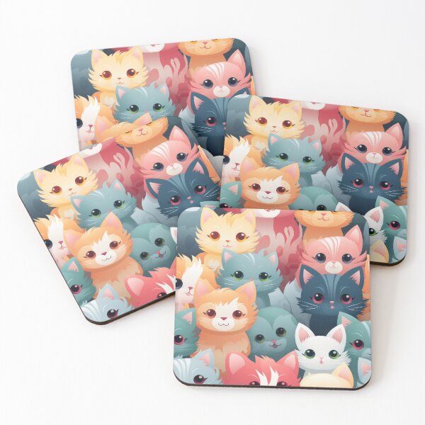 Item preview, estilo de dibujos animados lindo gato animal designed and sold by moois007.