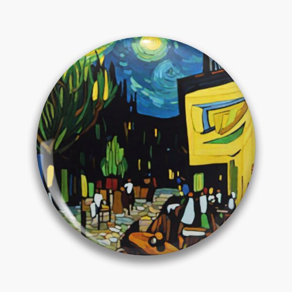 Item preview, Cafe and starry night designed and sold by richardwooten.