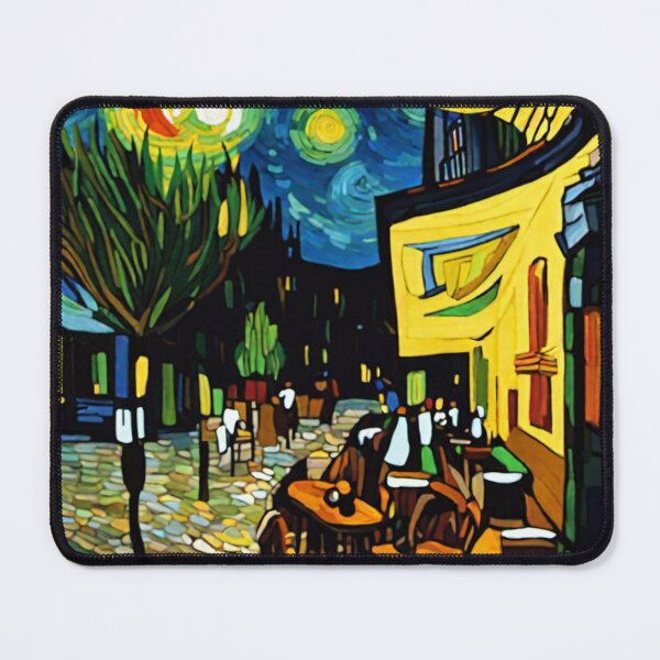 Item preview, Cafe and starry night designed and sold by richardwooten.