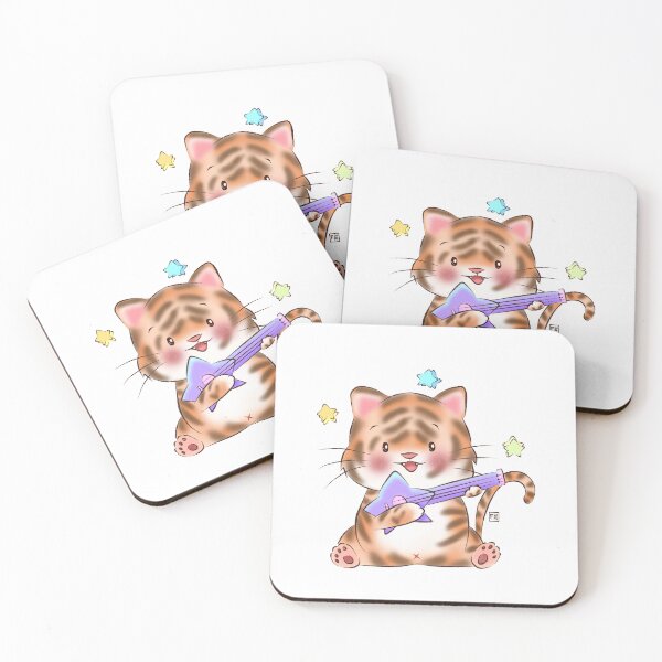 Item preview, Cute tiger | tiger lover - tiger star guitar designed and sold by FennyWijayaMomo.