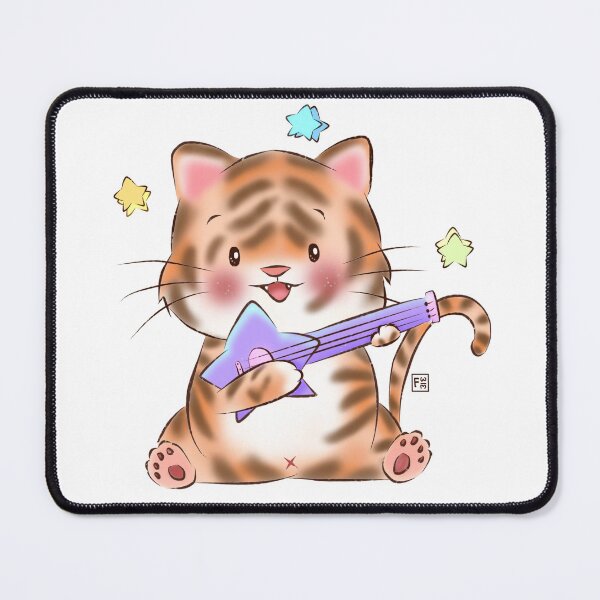 Item preview, Cute tiger | tiger lover - tiger star guitar designed and sold by FennyWijayaMomo.