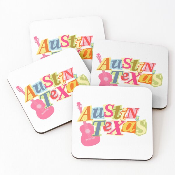 Item preview, Austin Texas Colorful Decal! designed and sold by carolinekcstore.