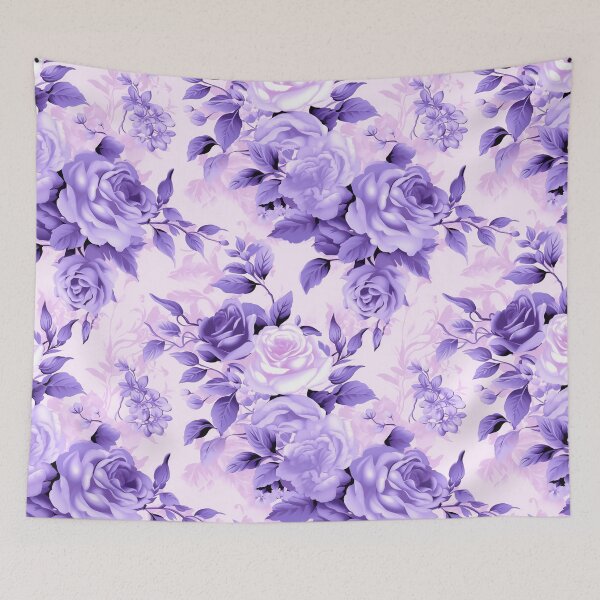 Item preview, pattern seamless water flower rose purple color , 4K high resolution designed and sold by sippapas.