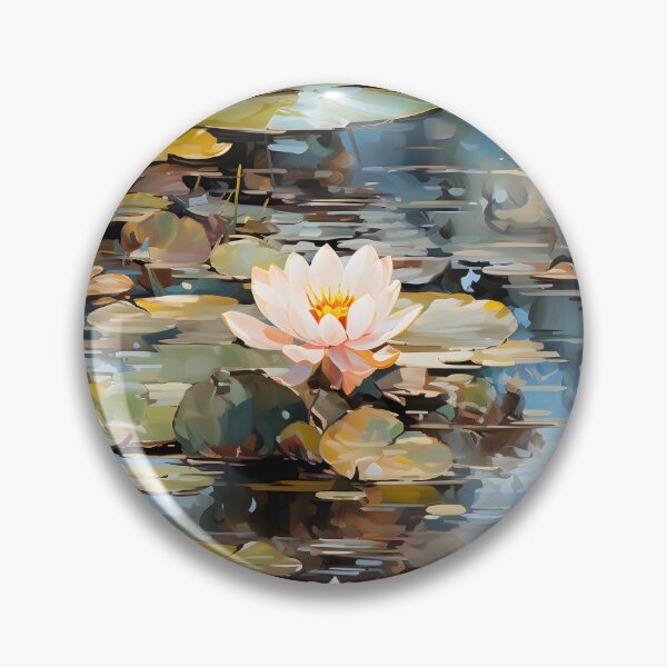 Aperçu de l'œuvre Nymphéas Style Monet 8 créée et vendue par DigitalPatternx.