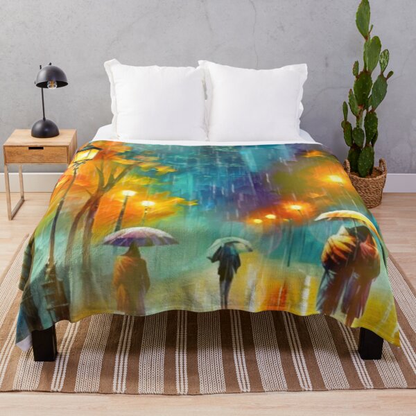 Item preview, Night Rain in the City designed and sold by Sanctum Icons.