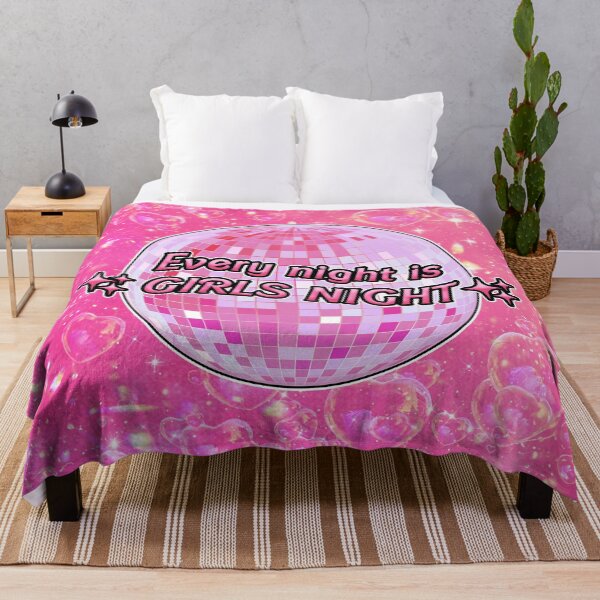 Item preview, Every Night is Girls Night Disco Ball designed and sold by RoserinArt.