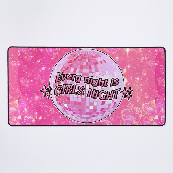 Item preview, Every Night is Girls Night Disco Ball designed and sold by RoserinArt.