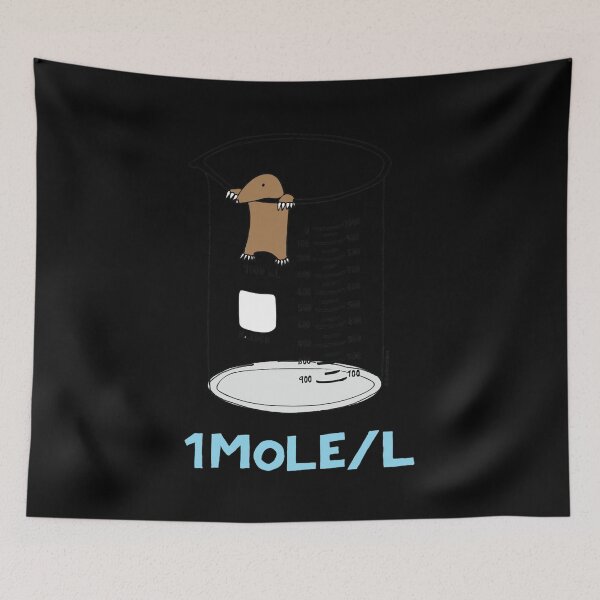 Item preview, Chemistry 1 Mole per Litre for Mole or Avogadro's Day designed and sold by AdellaCartwrigh.