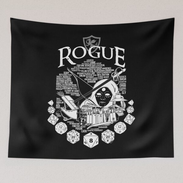 Item preview, RPG Class Series Rogue White Version designed and sold by LouisPerrier.
