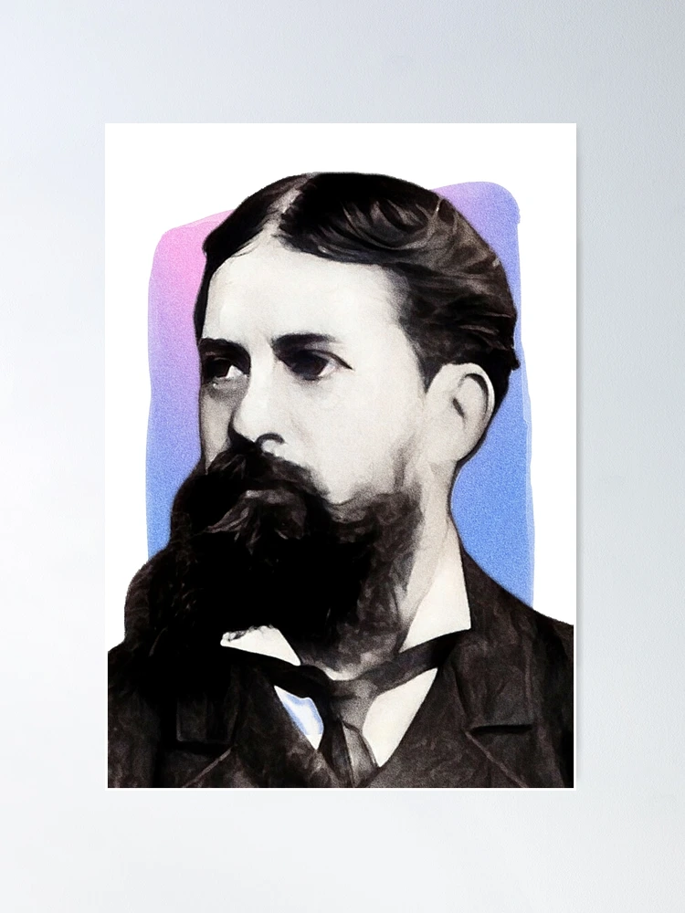 American Scientist Charles Sanders Peirce - purple pink