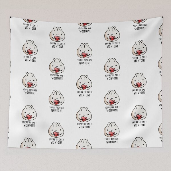 Item preview, You're The One I Wonton Funny Dimsum Puns  designed and sold by punnybone.