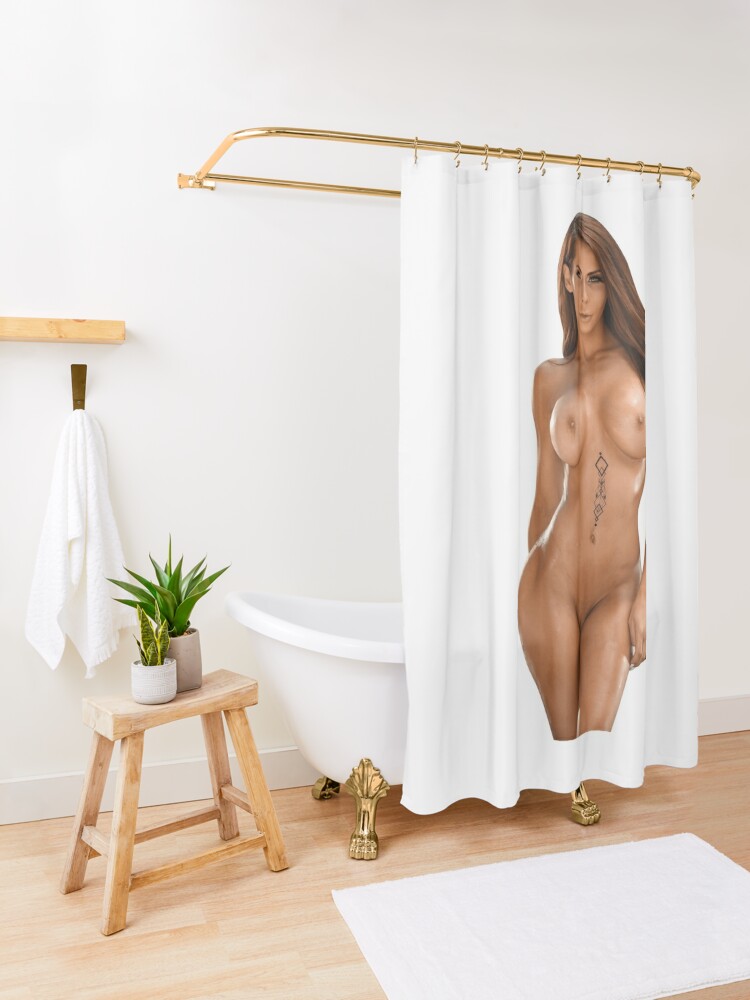 Discover Madison Ivy 2 | Shower Curtain