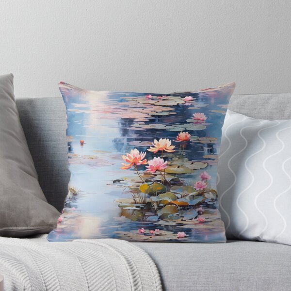Aperçu de l'œuvre Nénuphars de style Monet 9 créée et vendue par DigitalPatternx.
