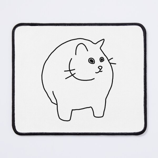 Item preview, Chonky Cat PDF (poorly drawn felines) designed and sold by ClydeCustomsCo.