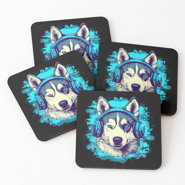 Item preview, Party Vibes Husky DJ designed and sold by FelicityDani.