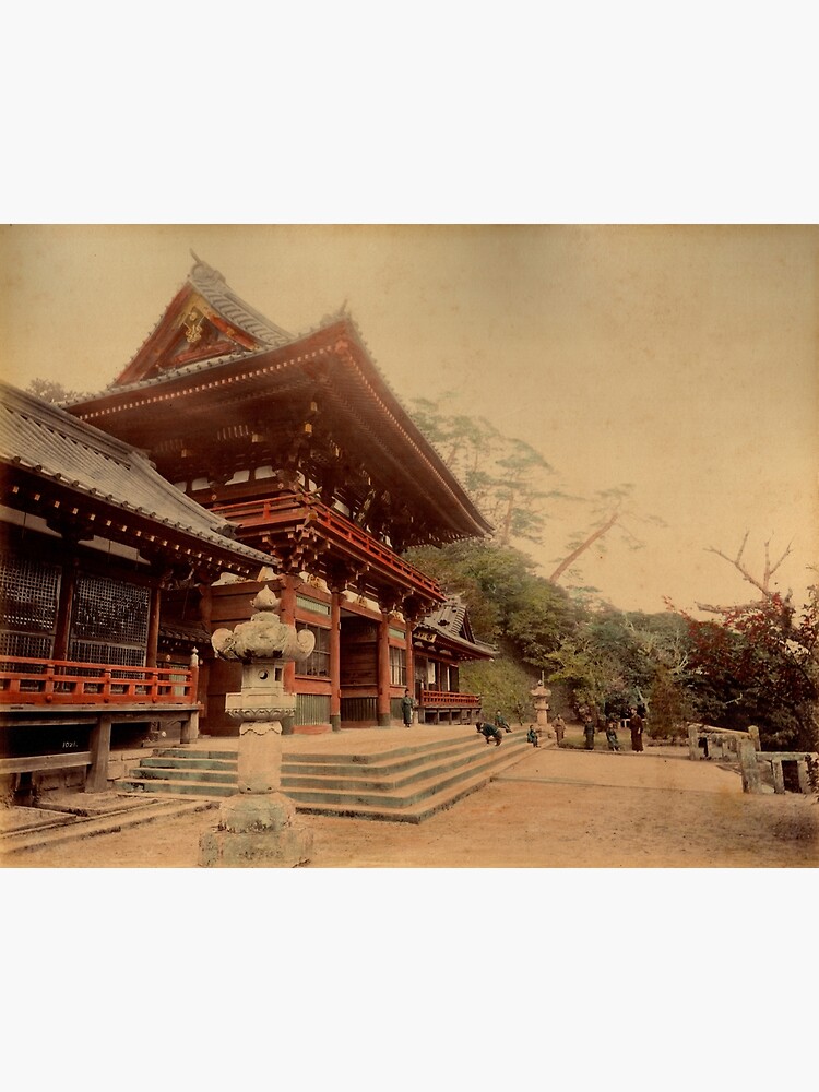 Temple at Kamakura, Japan by Fletchsan