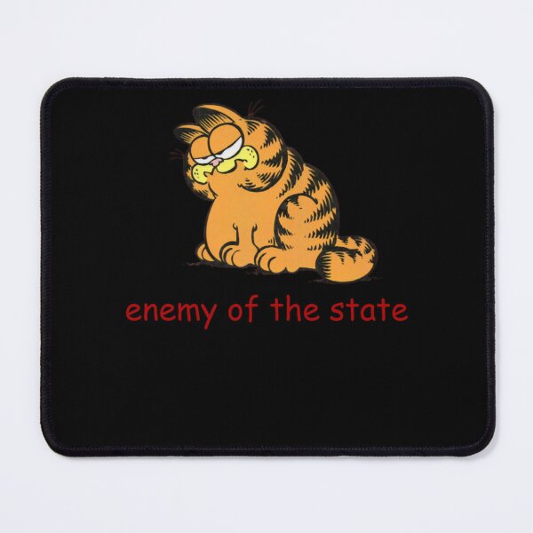 Item preview, Comrade Garf meme Enemy Of The State designed and sold by AdellaCartwrigh.