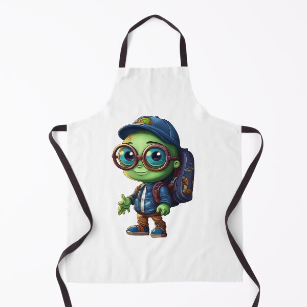 Item preview, Nerd alien student designed and sold by happydecals.